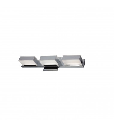  15W Wall Vanity, Polished Chrome Finish-(VLD-215-3W-PC)-Dainolite