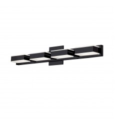  20W Wall Vanity, Matte Black Finish-(VLD-215-4W-MB)-Dainolite