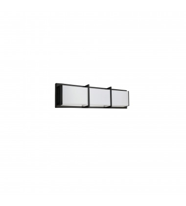  15W Vanity Light, MB w/ WH Acrylic Diffuser-(VLD-411-MB)-Dainolite