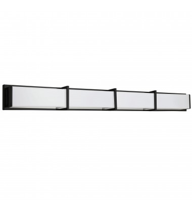  72W Vanity Light, MB w/ WH Acrylic Diffuser-(VLD-415-MB)-Dainolite