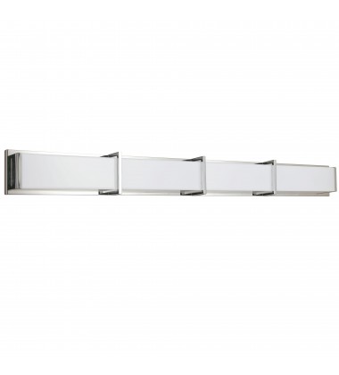  72W Vanity Light, PC w/ WH Acrylic Diffuser-(VLD-415-PC)-Dainolite