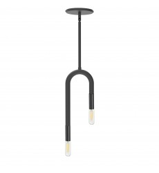 2LT Incandescent Pendant, MB-(WAN-152P-MB)-Dainolite  2LT Incandescent Pendant, MB-(WAN-152P-MB)-Dainolite