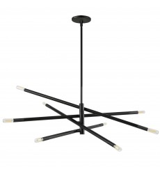 8LT Incandescent Pendant, MB-(WAN-548P-MB)-Dainolite 8LT Incandescent Pendant, MB-(WAN-548P-MB)-Dainolite