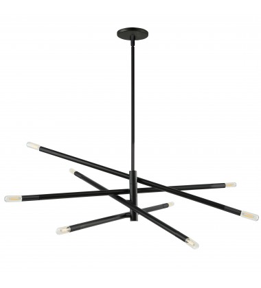 8LT Incandescent Pendant, MB-(WAN-548P-MB)-Dainolite 8LT Incandescent Pendant, MB-(WAN-548P-MB)-Dainolite