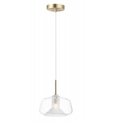  Deuce 1-Light LED Pendant-(E10042-18SBR)-ET2