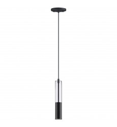  Torch LED 1-Light Pendant-(E11000-24BK)-ET2