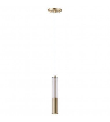  Torch LED 1-Light Pendant-(E11000-24SBR)-ET2
