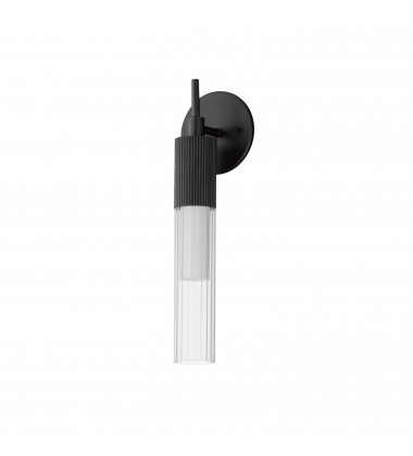  Reeds LED Sconce-(E11010-144BK)-ET2