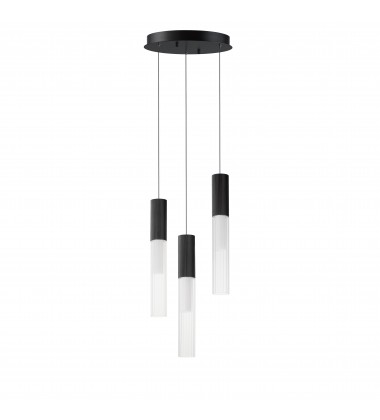  Reeds 3-Light LED Pendant-(E11013-144BK)-ET2