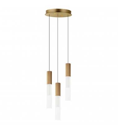  Reeds 3-Light LED Pendant-(E11013-144GLD)-ET2
