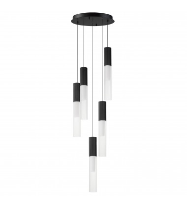  Reeds 5-Light LED Pendant-(E11015-144BK)-ET2