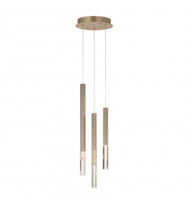  Diaphane LED 3-Light Pendant-(E11023-95GLD)-ET2