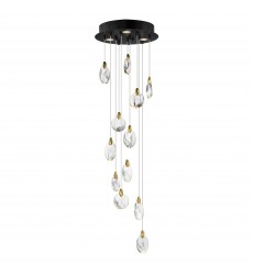 Pebble 12-Light LED Pendant-(E11078-122BKPG)-ET2  Pebble 12-Light LED Pendant-(E11078-122BKPG)-ET2