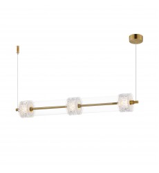  Elysian 3-Light LED Linear Pendant-(E11083-124NAB)-ET2