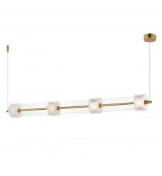  Elysian 4-Light LED Linear Pendant-(E11084-124NAB)-ET2