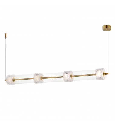  Elysian 4-Light LED Linear Pendant-(E11084-124NAB)-ET2