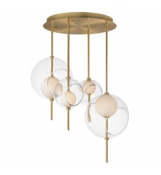 Martini 4-Light LED Pendant-(E11096-10NAB)-ET2 Martini 4-Light LED Pendant-(E11096-10NAB)-ET2