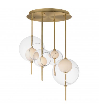  Martini 4-Light LED Pendant-(E11096-10NAB)-ET2