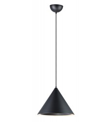  Abyss 1-Light LED Pendant-(E20084-BK)-ET2
