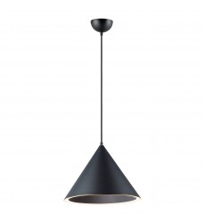  Abyss 1-Light LED Pendant-(E20086-BK)-ET2