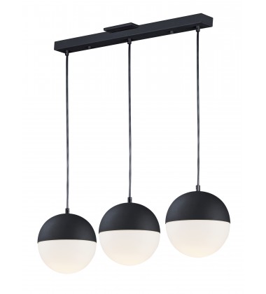  Half Moon 3-Light LED Pendant-(E20363-92BK)-ET2
