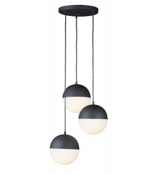  Half Moon 3-Light LED Pendant-(E20364-92BK)-ET2