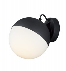  Half Moon LED Wall Sconce-(E20369-92BK)-ET2