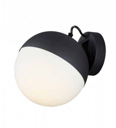  Half Moon LED Wall Sconce-(E20369-92BK)-ET2