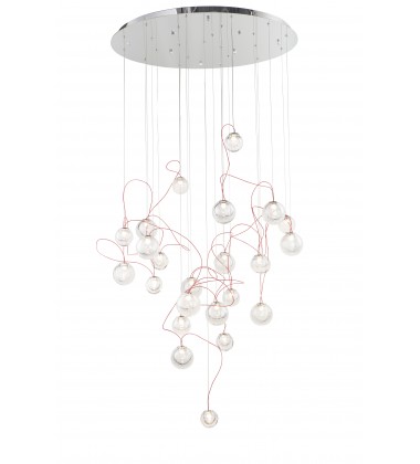  Bobble 24-Light LED Pendant-(E20658-91PC)-ET2