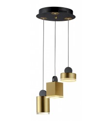  Nob 3-Light LED Pendant-(E20863-75BKGLD)-ET2