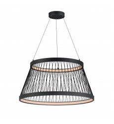 Loom Large LED Pendant-(E20983-BK)-ET2  Loom Large LED Pendant-(E20983-BK)-ET2