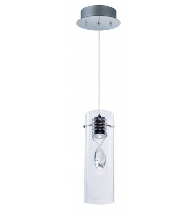  Solitaire 1-Light LED Pendant-(E21111-18PC)-ET2