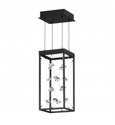  Entanglement 1-Light LED Pendant-(E21251-20BK)-ET2