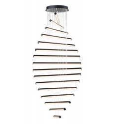  Hover 16-Light LED Pendant-(E21379-BK)-ET2