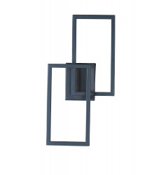  Traverse LED Outdoor Wall Sconce-(E21511-BK)-ET2