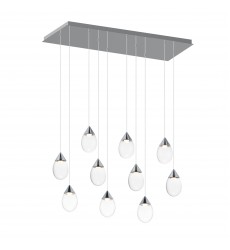  Dewdrop 10-Light LED Linear Pendant-(E21566-18PC)-ET2