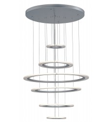  Saturn II 6-Light LED Pendant-(E22664-11MS)-ET2