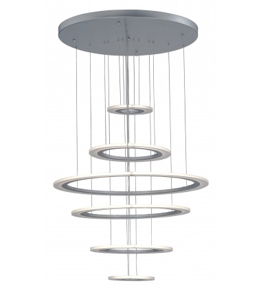  Saturn II 6-Light LED Pendant-(E22664-11MS)-ET2