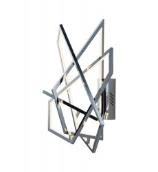  Trapezoid LED Wall Sconce-(E22674-PC)-ET2