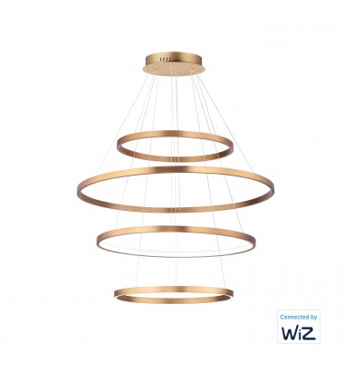 Groove 4-Tier LED Pendant WiZ-(E22729-GLD)-ET2 Groove 4-Tier LED Pendant WiZ-(E22729-GLD)-ET2
