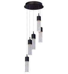  Fizz III 5-Light LED Pendant-(E22765-89BZ)-ET2