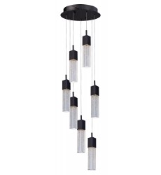  Fizz III 7-Light LED Pendant-(E22767-89BZ)-ET2
