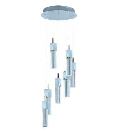 Fizz III 7-Light LED Pendant-(E22767-89PC)-ET2