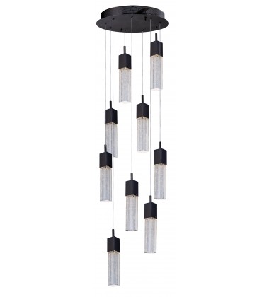  Fizz III 9-Light LED Pendant-(E22769-89BZ)-ET2