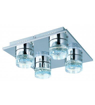  Fizz IV 4-Light LED Flush Mount-(E22772-91PC)-ET2