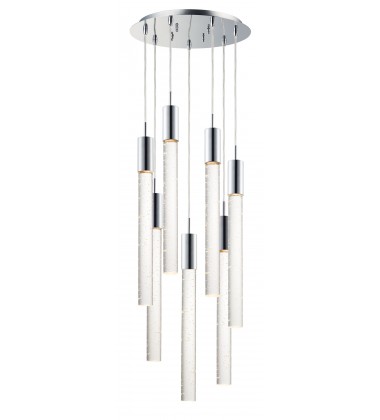  Big Fizz 7-Light LED Pendant-(E22877-91PC)-ET2