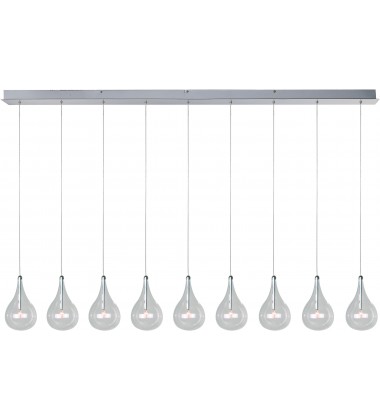  Larmes 9-Light Pendant-(E23119-18)-ET2