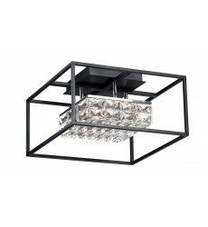  Zephyr LED Flush Mount-(E23300-20BK)-ET2