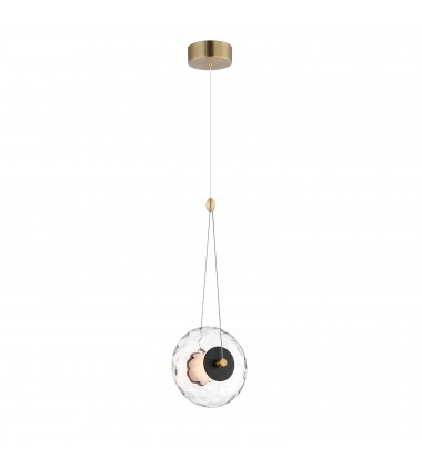 Amulet 1-Light LED Pendant-(E24031-24BKNAB)-ET2  Amulet 1-Light LED Pendant-(E24031-24BKNAB)-ET2