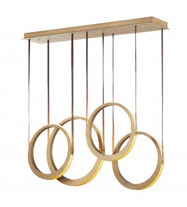  Tether 4-Light LED Pendant-(E24084-NAB)-ET2